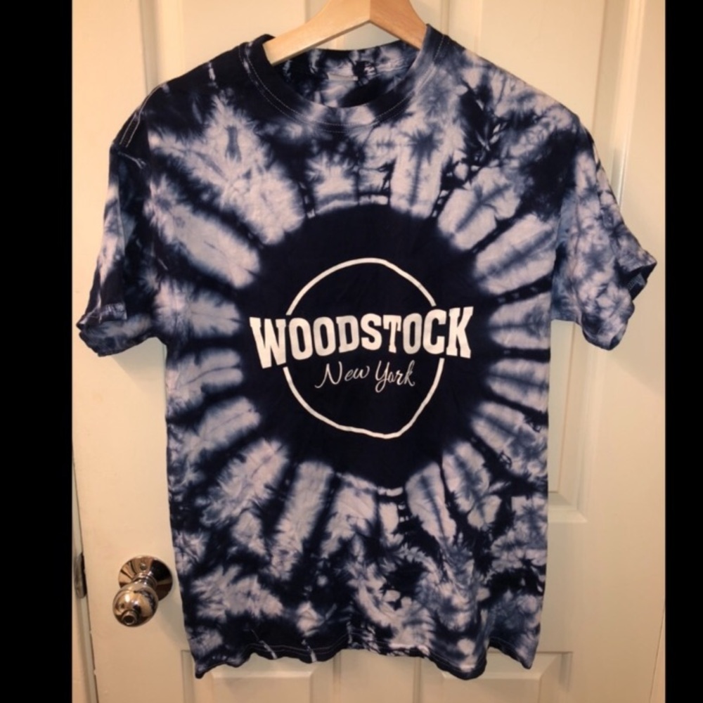 Woodstock New York tie dye t-shirt